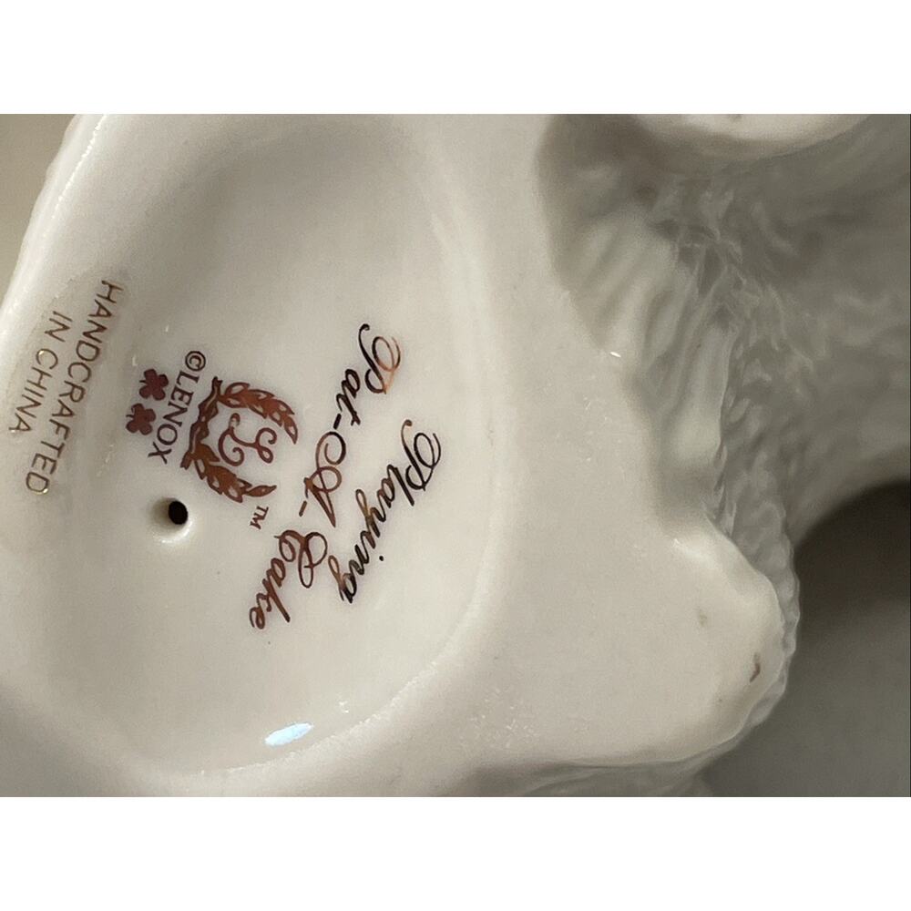 Lenox Playing Pat A Cake Cat Figurines - Picture 4 of 9